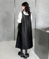 Zip Suspender Dress